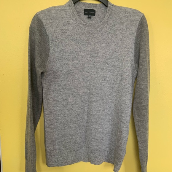 Club Monaco Sweaters - Club Monaco Sweater Long Sleeve Colour block Grey